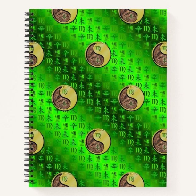 Virgo & Metal Goat Notebook (Front)