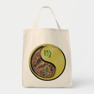 Virgo & Metal Goat Tote Bag