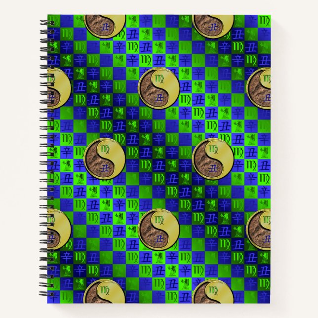 Virgo & Metal Ox Notebook (Front)