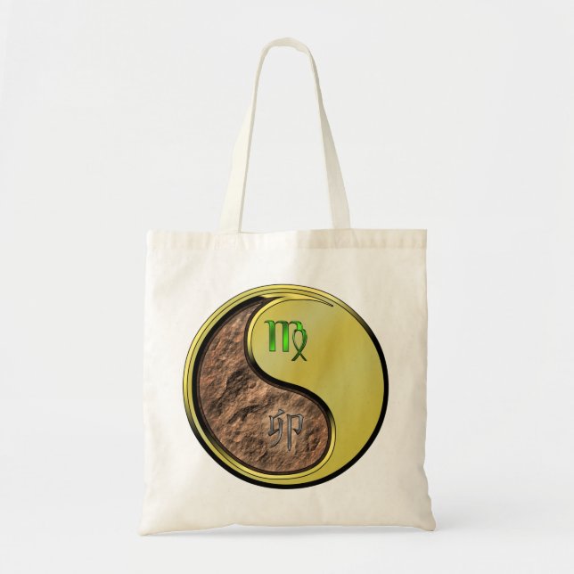 Virgo & Metal Rabbit Tote Bag (Front)