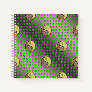 Virgo & Metal Rooster Notebook