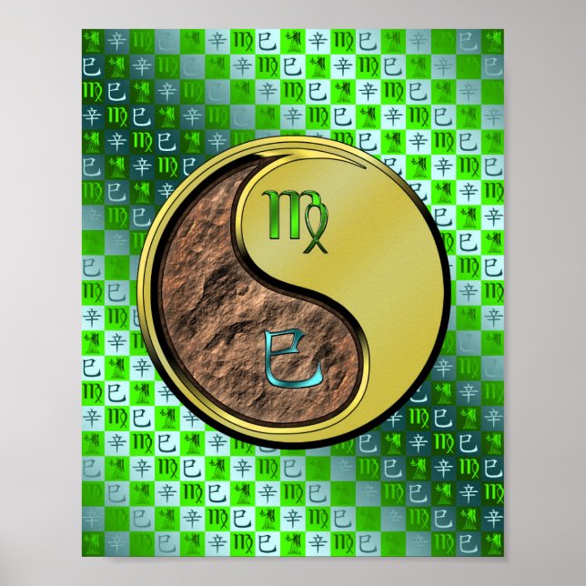 Virgo & Metal Snake Poster (Front)