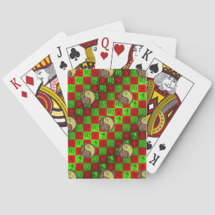 Virgo & Metal Tiger Playing Cards