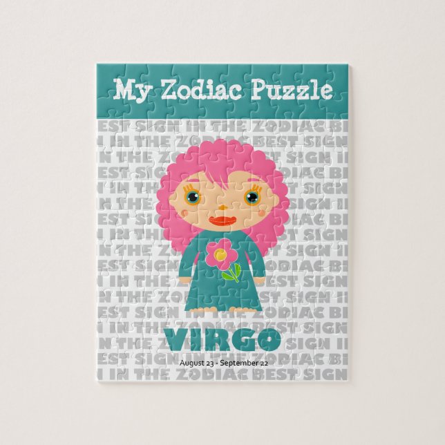 Virgo, My Zodiac Puzzle (Vertical)