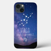 Virgo | Personalised Zodiac Constellation Case-Mate iPhone Case (Back)