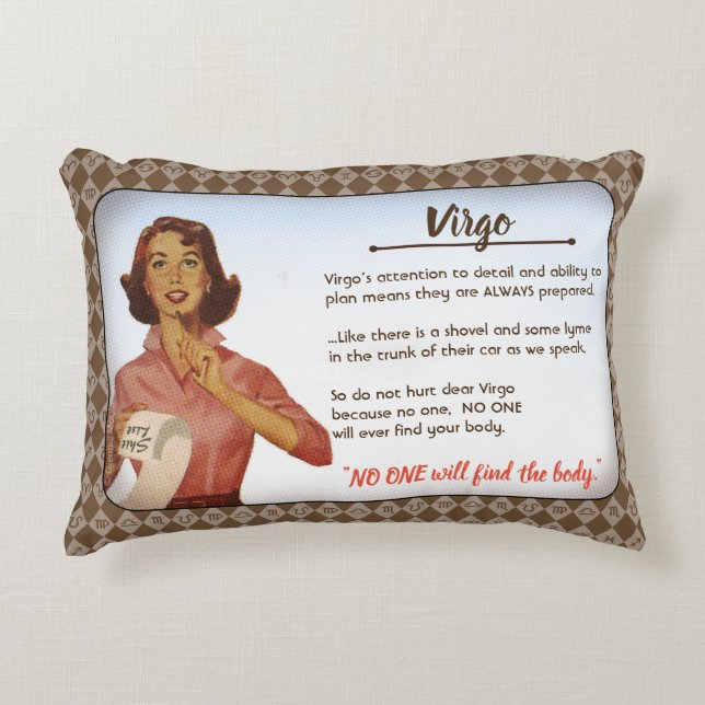 Virgo Pillow (Front)