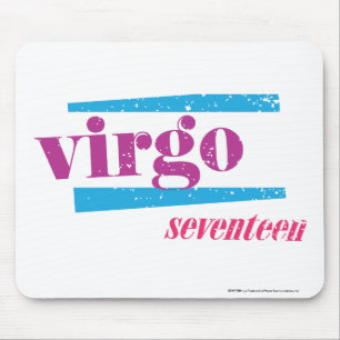 Virgo Purple Mouse Pad