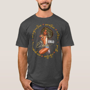 Virgo Queen Sweet As Candy Birthday Gift For Black T-Shirt