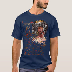 Virgo Queen Sweet As Candy Birthday Gift For Black T-Shirt