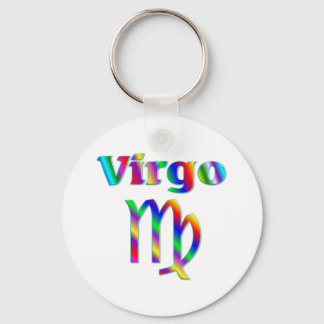 Virgo Rainbow Key Ring