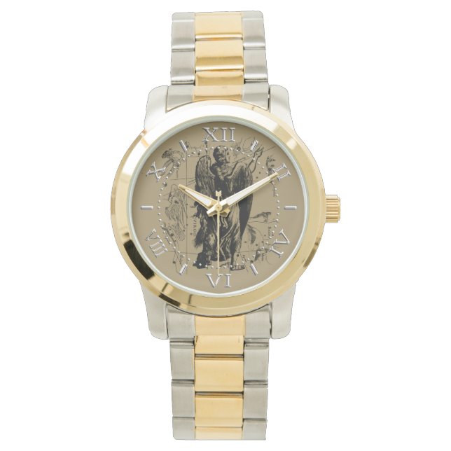 Virgo Sign Constellation Hevelius 1690 Dial Watch (Front)