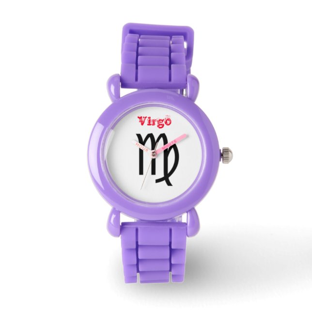 Virgo Sign of the Zodiac. Childens  Watches. Watch (Front)