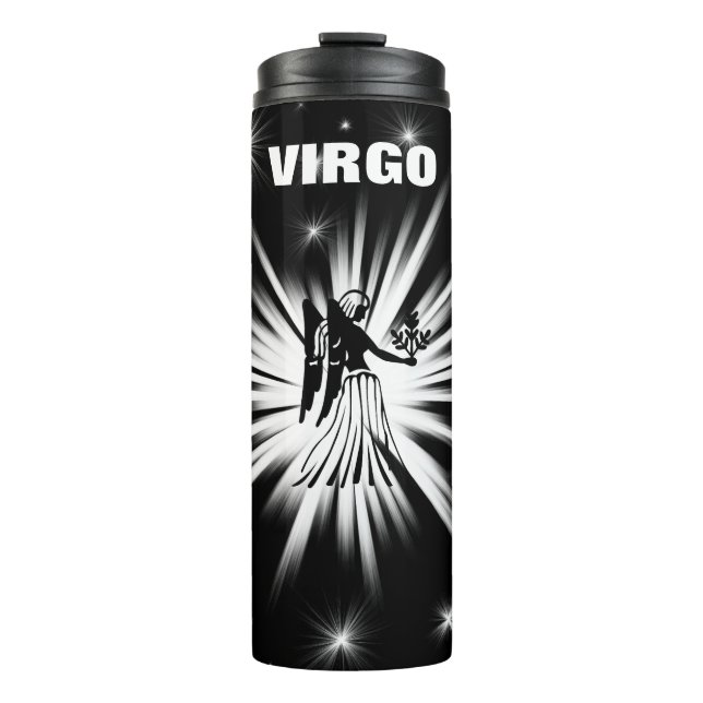 Virgo sign thermal tumbler (Front)