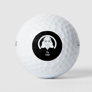Virgo Silhouette Golf Balls
