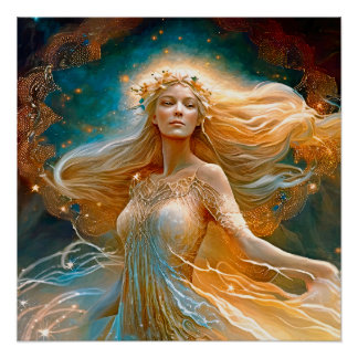 Virgo Star Sign Goddess, Celestial Being, Zodiac
