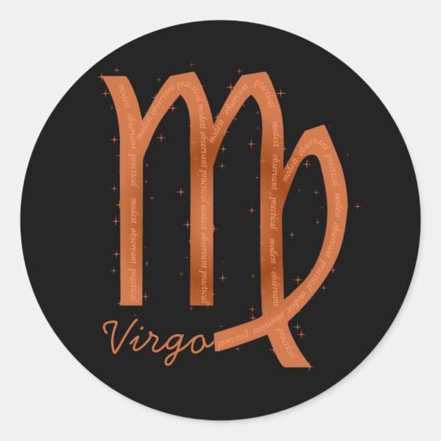 Virgo Sticker (Front)