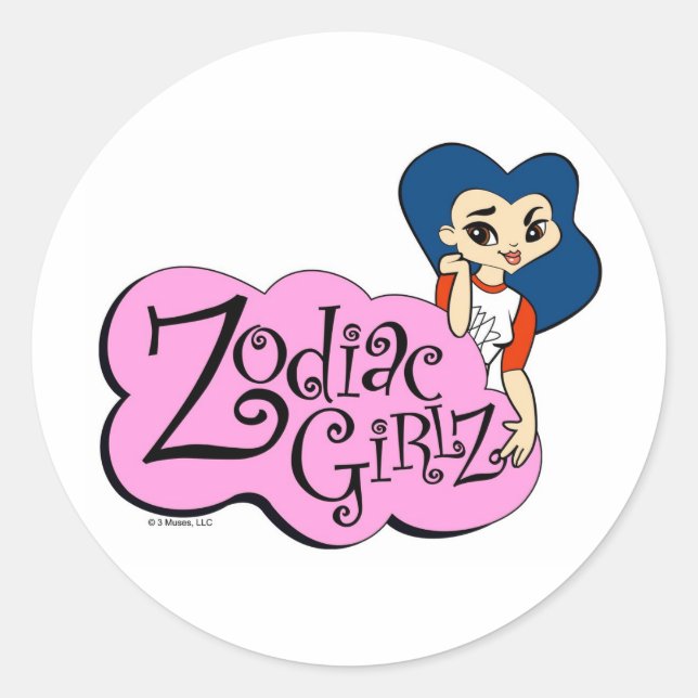 Virgo Stickers (Front)