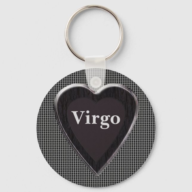 Virgo Stole My Heart Keychain (Front)