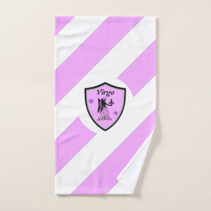 Virgo symbol      hand towel