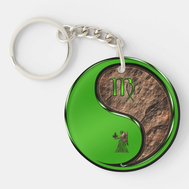 Virgo the Harvester Key Ring (Front)