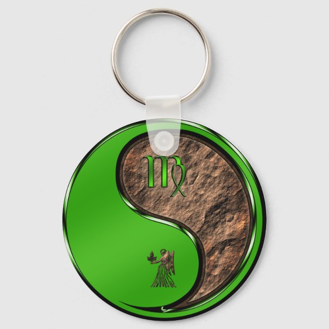 Virgo the Harvester Key Ring (Front)