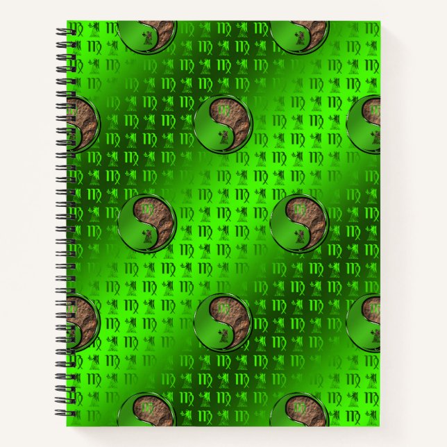 Virgo the Harvester Notebook (Front)