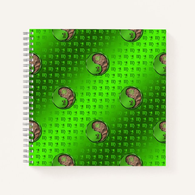 Virgo the Harvester Notebook (Front)