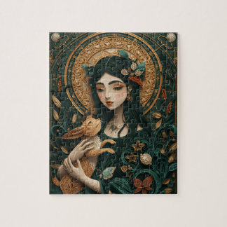 Virgo The Maiden Paper Quilling Jigsaw Puzzle
