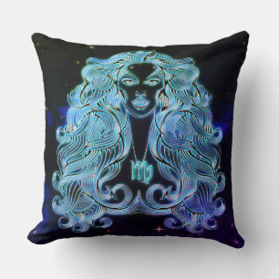 virgo the virgin zodiac pillow