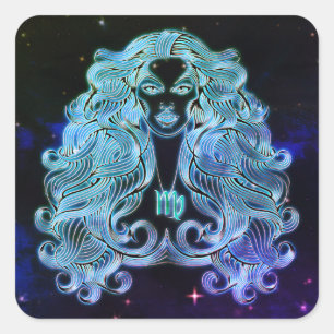 virgo the virgin zodiac stickers