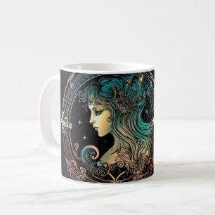 Virgo-Themed Nutritional Value Coffee Mug