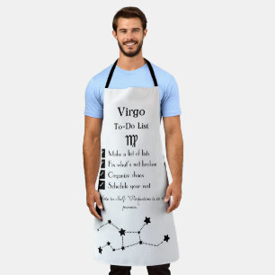 Virgo – To-Do List Apron