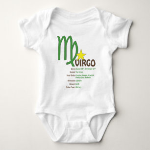 Virgo Traits Baby Bodysuit