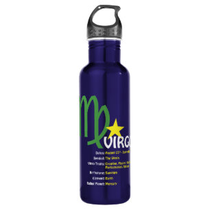 Virgo Traits Water Bottle