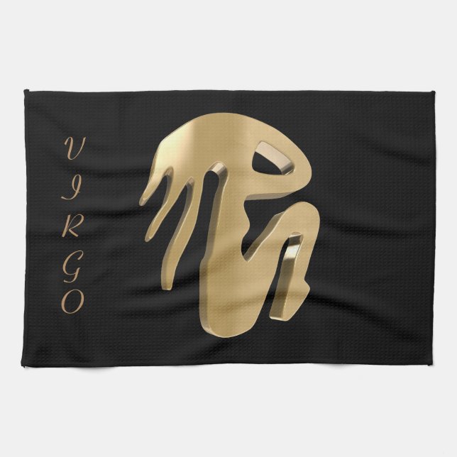 Virgo, Vergine Tea Towel (Horizontal)
