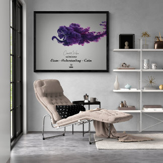 Virgo Vibes - Personalised Zodiac Sign Poster