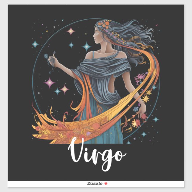 Virgo Vinyl Sticker (Sheet)