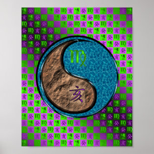 Virgo & Water Boar Poster