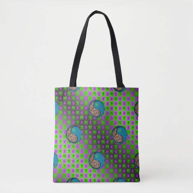 Virgo & Water Boar Tote Bag (Front)
