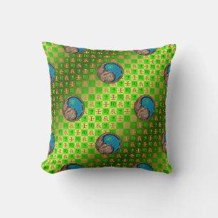 Virgo & Water Dragon Cushion