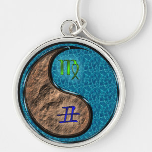 Virgo & Water Ox Key Ring