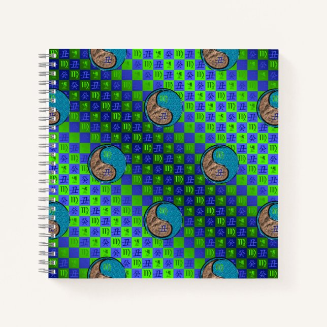 Virgo & Water Ox Notebook (Front)