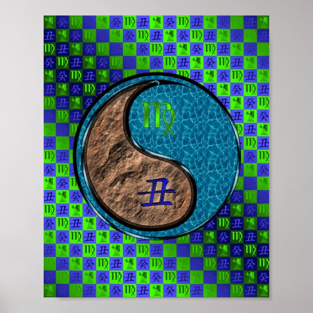 Virgo & Water Ox Poster (Front)