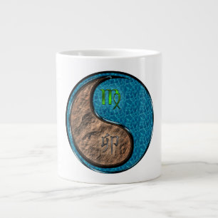 Virgo & Water Rabbit Large Coffee Mug