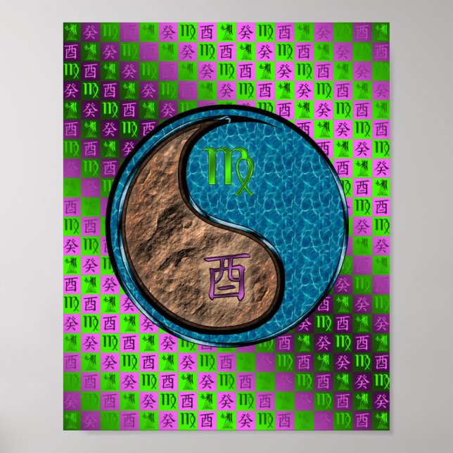 Virgo & Water Rooster Poster (Front)