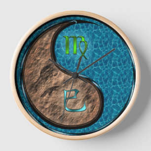 Virgo & Water Snake Clock