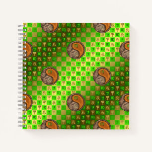 Virgo & Wood Dragon Notebook