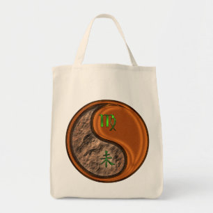 Virgo & Wood Goat Tote Bag