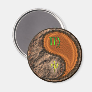 Virgo & Wood Monkey Magnet