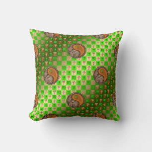 Virgo & Wood Rat Cushion